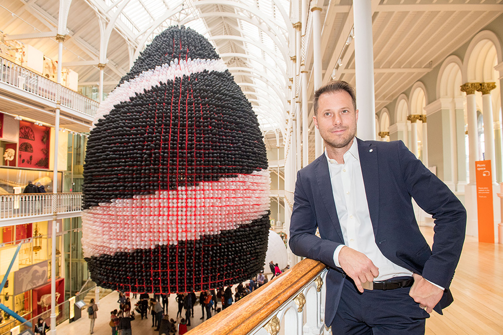 Giant sculpture featuring 25,000 balloons provides highlight for Edinburgh  International Science Festival - EVENTSBASE