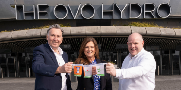 OVO Hydro launches SEC campus-wide elimination of single use plastic cups at live events by introducing ‘stack cups’
